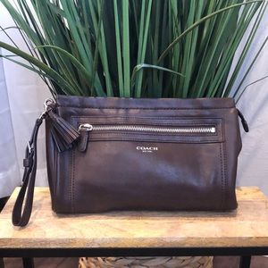 Coach Chocolate Brown Coach Clutch